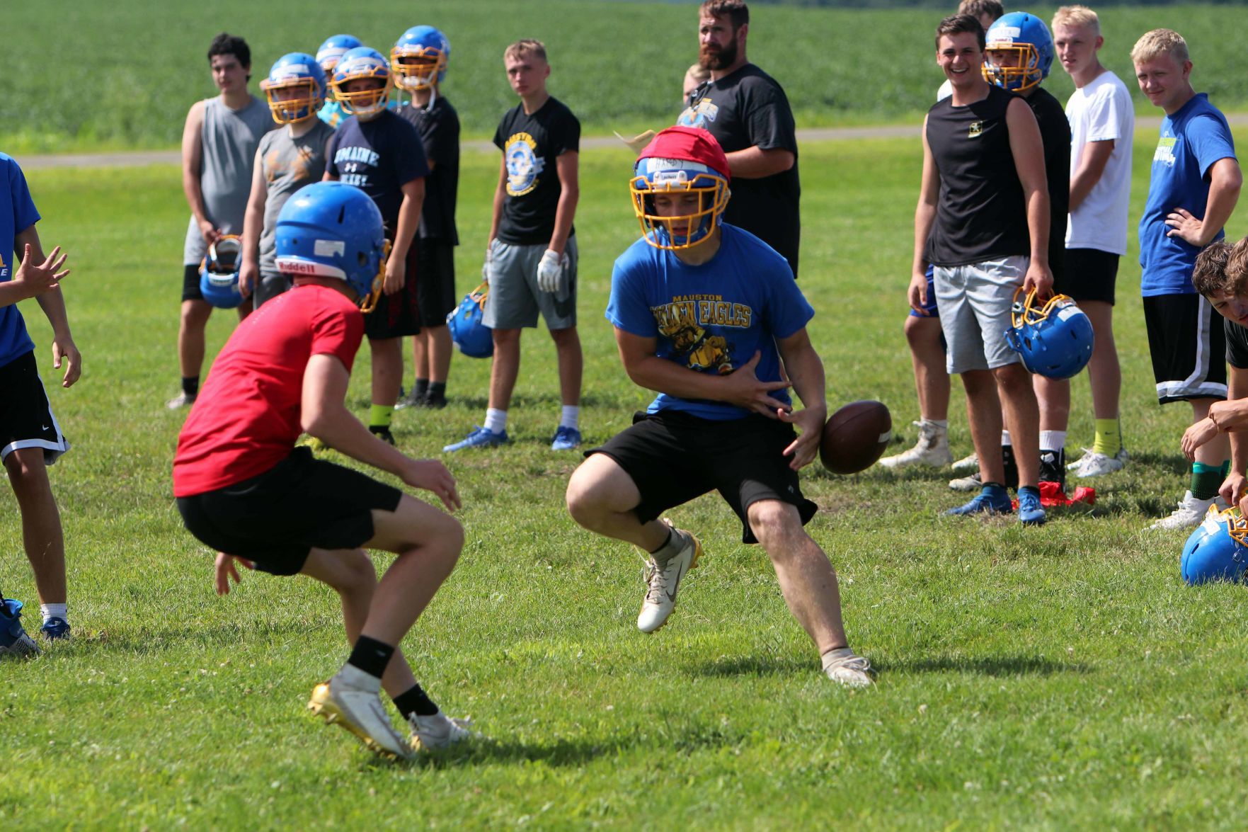 Mauston Football Practice
